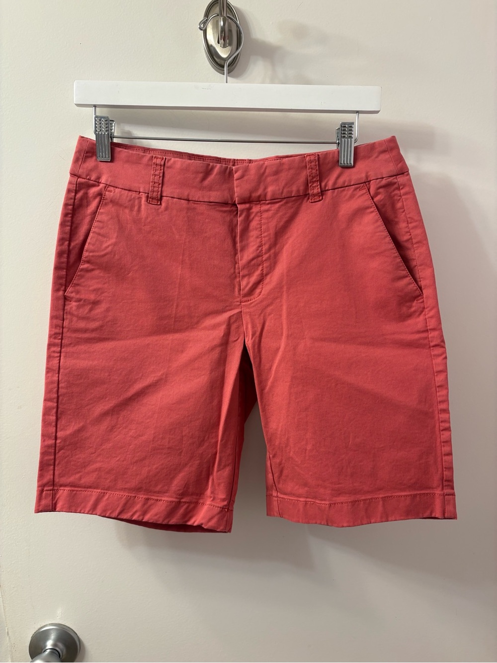 J. Crew size 4 Bermuda Shorts Coral Waist 15/Rise 12/Length 19/Waist 15
